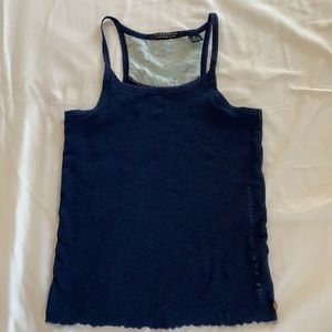 navy blue tank